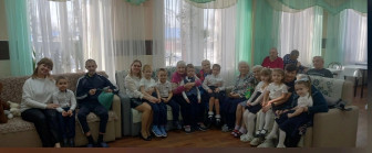 Праздничный концерт в  Сокольском доме-интернате для престарелых.